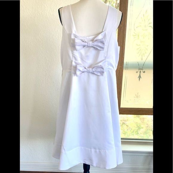 Mod Cloth A-Line White Wedding/Bridal Party Dress - Picture 4 of 11